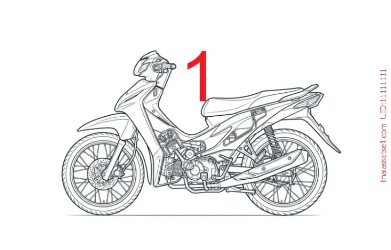 [ข้อมูลทดสอบ] ขาย yamaha gt 125 มือสอง ปี 2016 ราคา 12,000 บาท - รูปภาพ 1