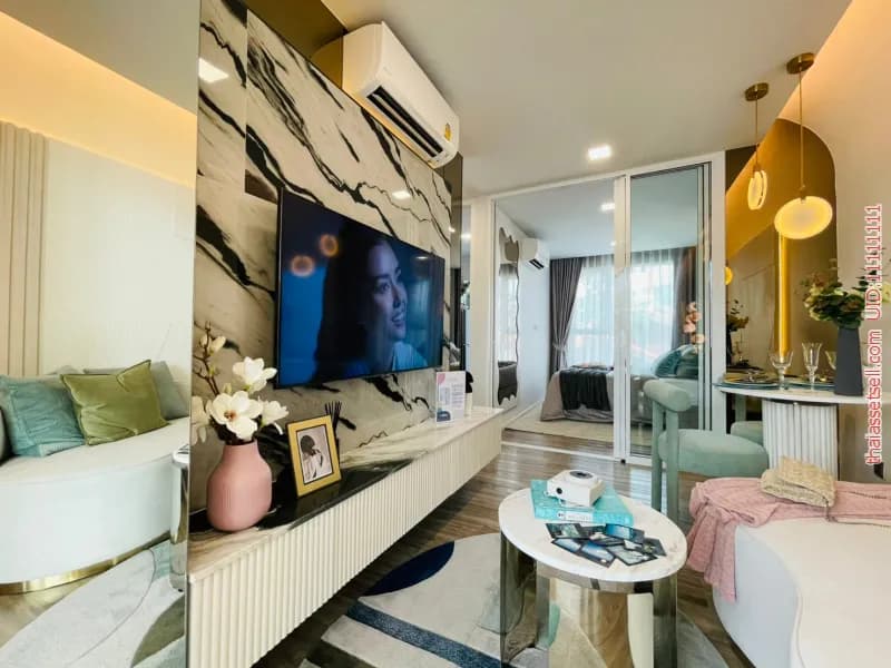 ขายคอนโด ศรีราชา ติดถนน สุขุมวิท โครงการ แอทโมซ ซีรีน ศรีราชา ราคา 2.34 ล้านบาท - รูปภาพ 1