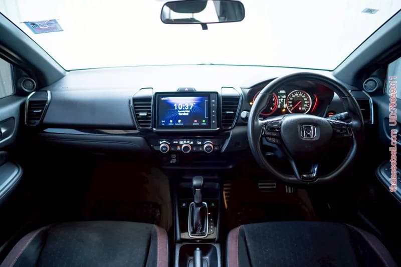 HONDA CITY 1.0 RS ปี 2021 สีเทาโฉม ปี 19-ปัจจุบัน 5D VATไมล์แท้ 51,xxx KM - รูปภาพ 2