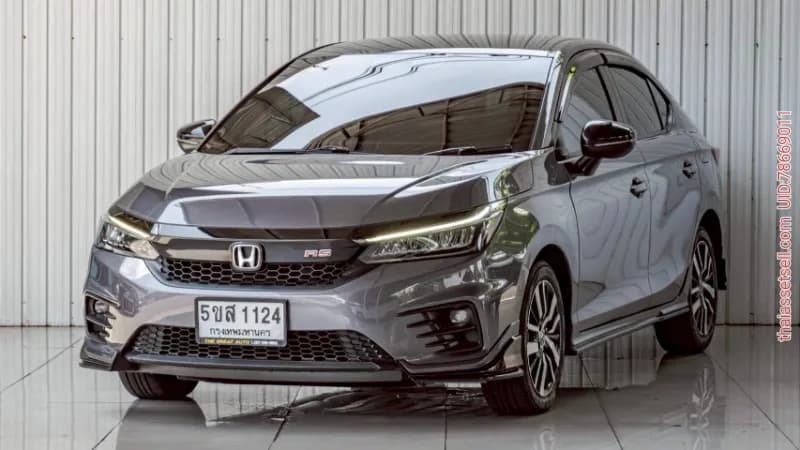 HONDA CITY 1.0 RS ปี 2022 โฉม ปี 2019-ปัจจุบัน 4D มือเดียวป้ายแดงตัว Top RSไมล์น้อย 60,000 KM - รูปภาพ 1