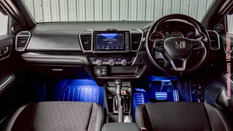 HONDA CITY 1.0 RS ปี 2022 โฉม ปี 2019-ปัจจุบัน 4D มือเดียวป้ายแดงตัว Top RSไมล์น้อย 60,000 KM - รูปภาพ 2