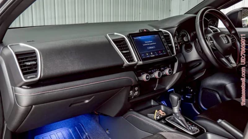 HONDA CITY 1.0 RS ปี 2022 โฉม ปี 2019-ปัจจุบัน 4D มือเดียวป้ายแดงตัว Top RSไมล์น้อย 60,000 KM - รูปภาพ 4