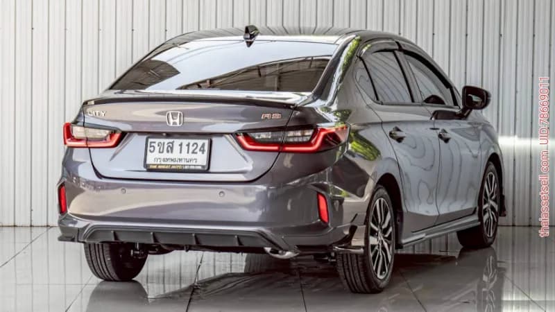 HONDA CITY 1.0 RS ปี 2022 โฉม ปี 2019-ปัจจุบัน 4D มือเดียวป้ายแดงตัว Top RSไมล์น้อย 60,000 KM - รูปภาพ 8