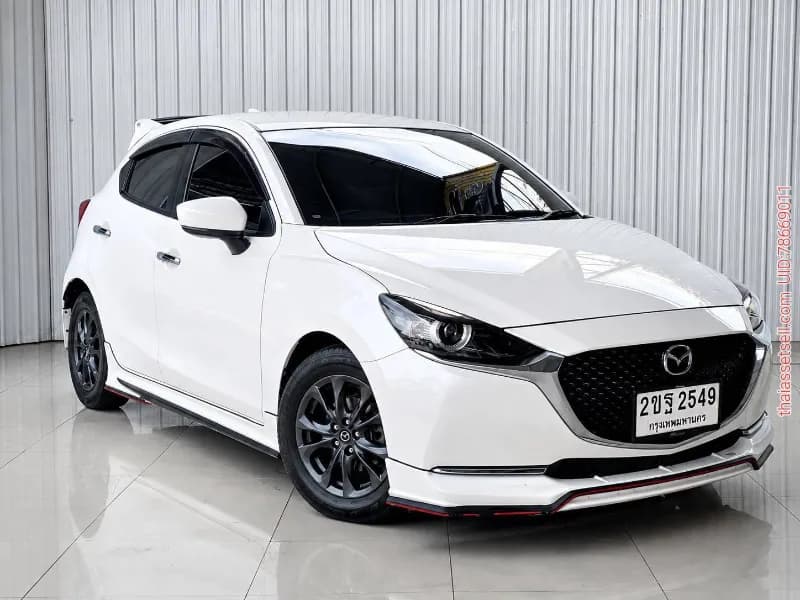 MAZDA MAZDA2 1.3 Sport S Leather ปี 2022 สีขาว โฉม ปี 2014-ปัจจุบัน 5Drไมล์ 20,000 KM - รูปภาพ 7