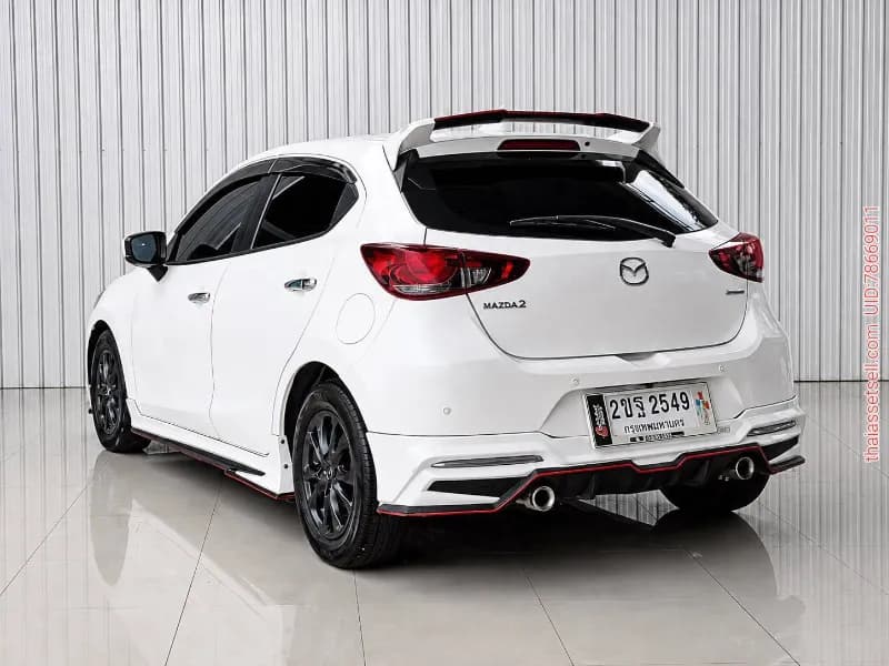 MAZDA MAZDA2 1.3 Sport S Leather ปี 2022 สีขาว โฉม ปี 2014-ปัจจุบัน 5Drไมล์ 20,000 KM - รูปภาพ 9