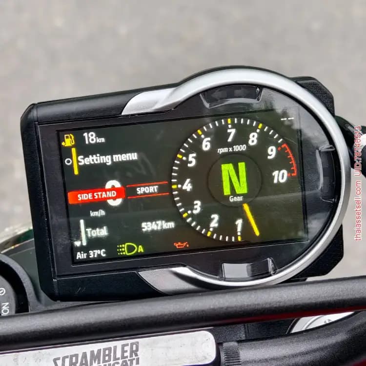 DUCATI SCRAMBLER ICON 2G ปี 23 จด 24 บางบอน กรุงเทพมหานคร - รูปภาพที่ 9