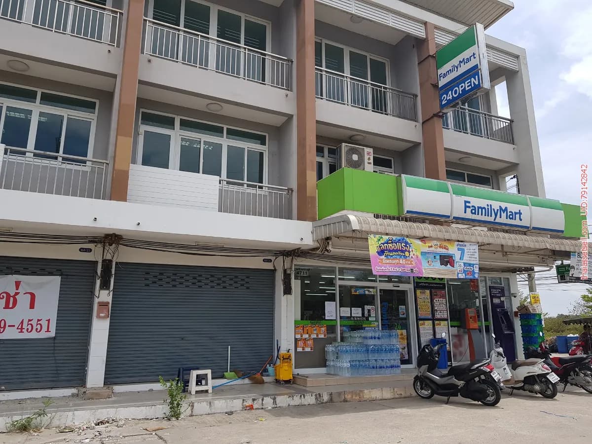 ให้เช่าตึกแถวสินสาคร ติด family mart หน้าหมู่บ้านซื่อตรงสารินและนิคมอุตสาหกรรมสินสาคร เหมาะแก่การทำธุระกิจ แหล่งชุมชน ทำเลดี เมืองสมุทรสาคร สมุทรสาคร - รูปภาพที่ 3