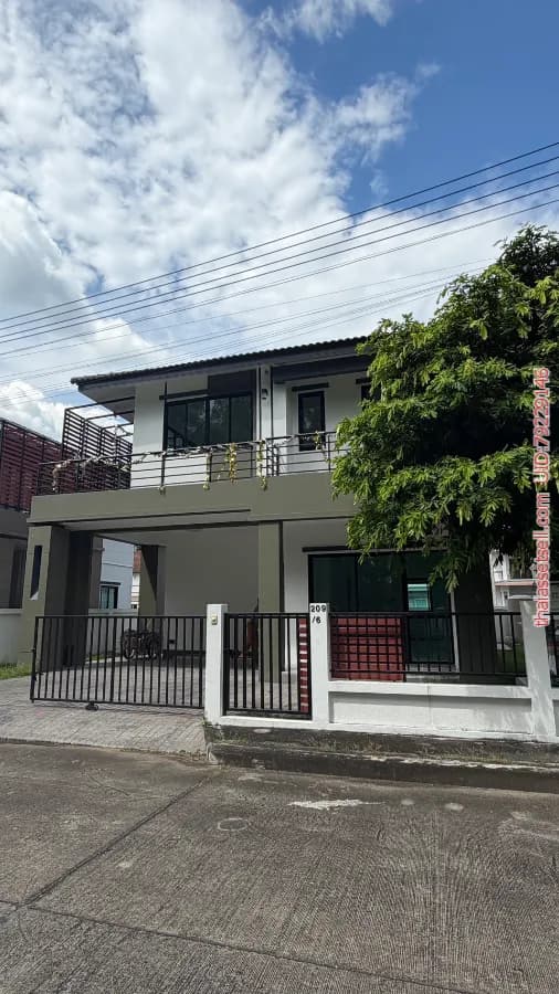 บ้านเดี่ยว 4 ห้องนอน 3 ห้องน้ำ โครงการ D Habitat สันกำแพง ราคา 3.89 ล้านบาท ฟรีโอน สันกำแพง เชียงใหม่ - รูปภาพที่ 1