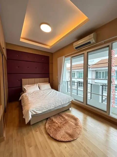 P831 ให้เช่าทาวน์โฮม 3 ชั้น โครงการ บ้านกลางเมือง เอสเซ้นส์ พระราม 9-ลาดพร้าว Baan Klang Muang S-Sense Rama 9-Ladprao ซอยประดิษฐ์มนูธรรม 3 ซอยลาดพร้าว วังทองหลาง กรุงเทพมหานคร
