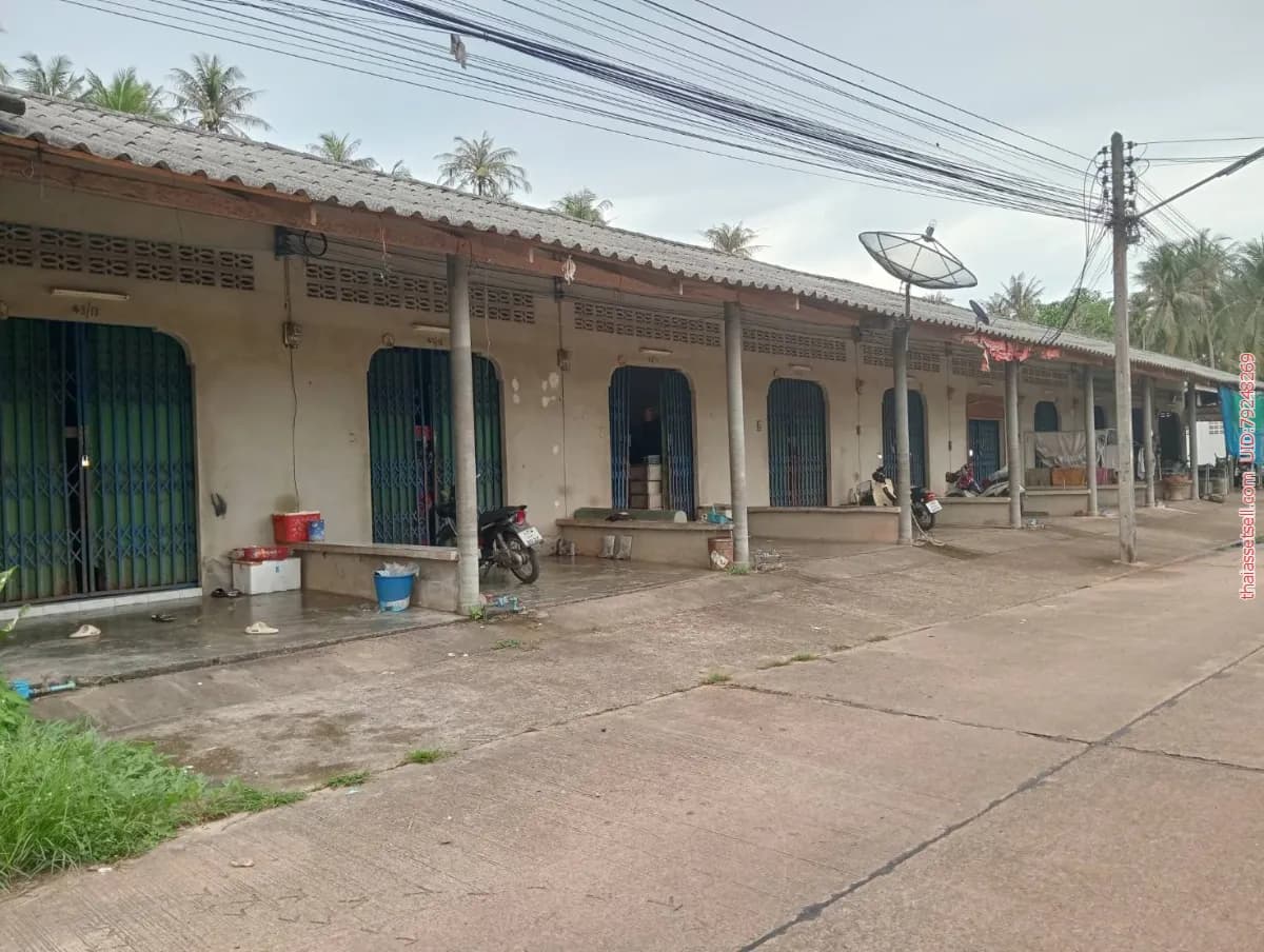 ประกาศขายด่วนห้องแถว 10 ห้อง ต.ท่ายาง อ.เมือง จ.ชุมพร ซื้อปุ๊บรับทรัพย์ทันที เมืองชุมพร ชุมพร