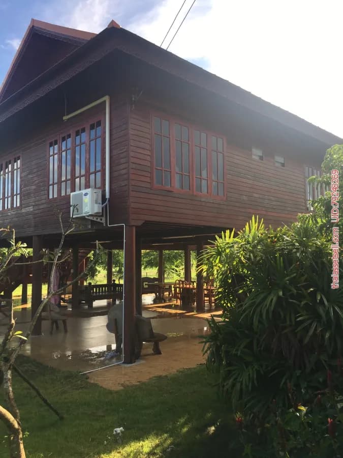ประกาศขายด่วน บ้านเรือนไทยพร้อมที่ดิน เนื้อที่ 25 ไร่ 2 งาน 51.4 ตารางวา อ.ทับสะแก จ.ประจวบคีรีขันธ์ ทับสะแก ประจวบคีรีขันธ์