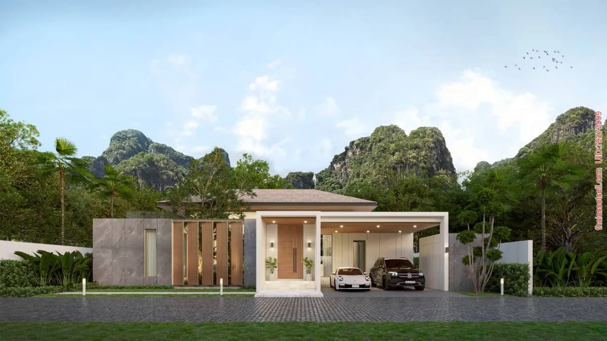 Private Luxury Pool Villa for Sale in Ao Nang, Krabi – Starting from THB 12 Million / ขายพูลวิลล่าหรู อ่าวนาง กระบี่ เมืองกระบี่ กระบี่ - รูปภาพที่ 1