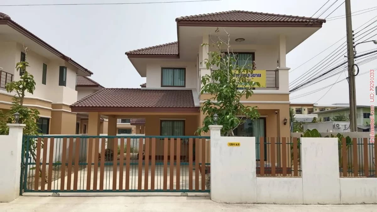 บ้านเฟื่องสุขลำโพ บ้านเดี่ยวสร้างใหม่ย่านบางบัวทอง บางบัวทอง นนทบุรี - รูปภาพที่ 1