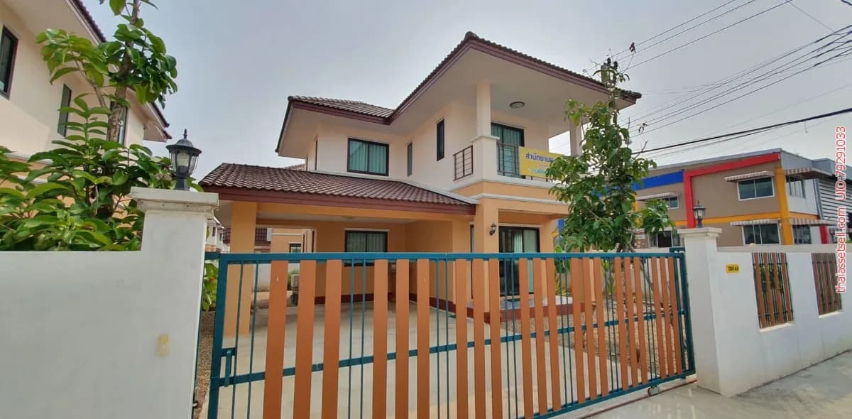 บ้านเฟื่องสุขลำโพ บ้านเดี่ยวสร้างใหม่ย่านบางบัวทอง บางบัวทอง นนทบุรี - รูปภาพที่ 2