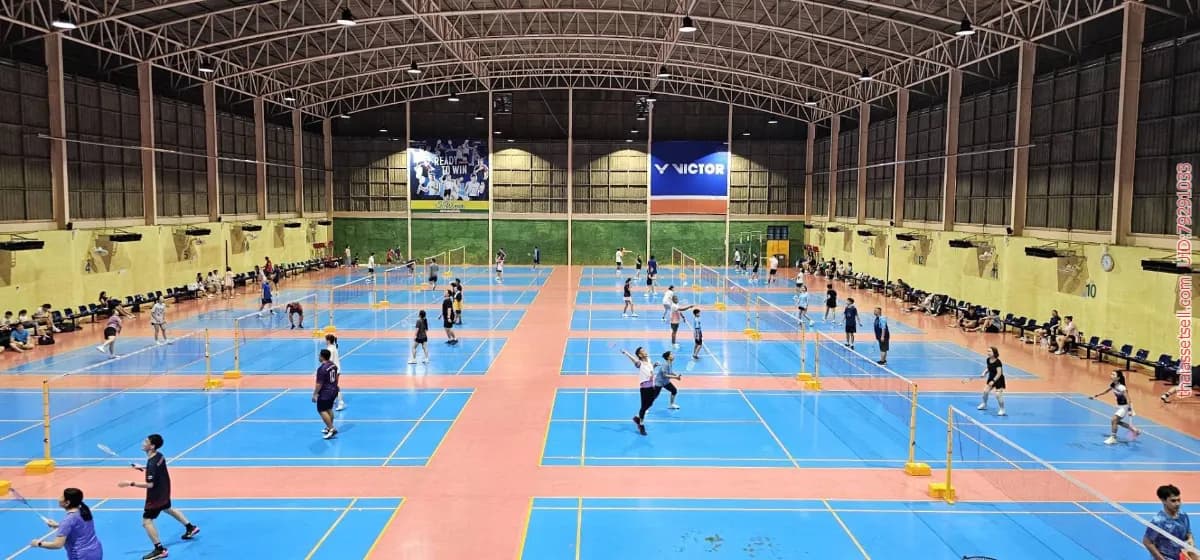 S.W.คอร์ท สนามแบดมินตันติดแอร์ บางบัวทอง บางบัวทอง นนทบุรี