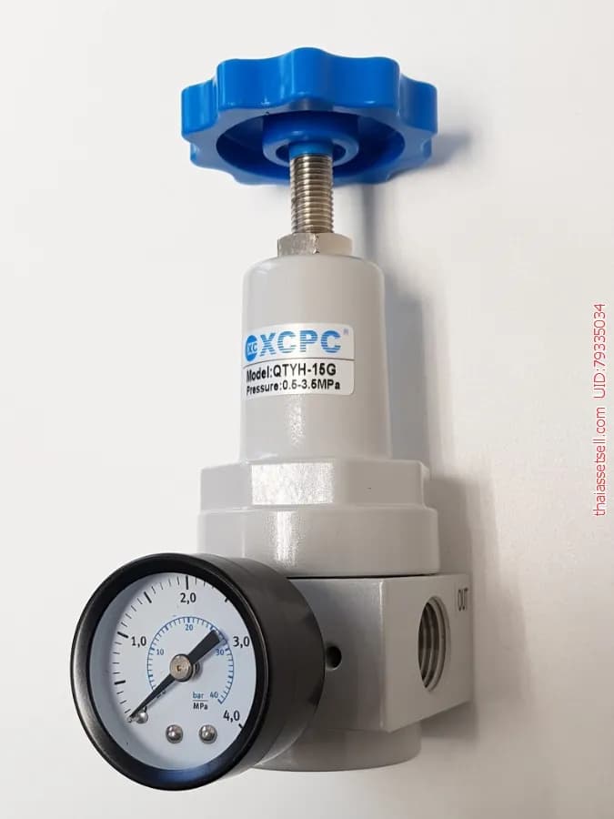QTYH-15 Regulator Hihg pressure เรก***เลเตอร์แรงดันสูง size 1/2" pressure 35 bar(kg/cm2) 525psi เมืองปทุมธานี ปทุมธานี - รูปภาพที่ 1